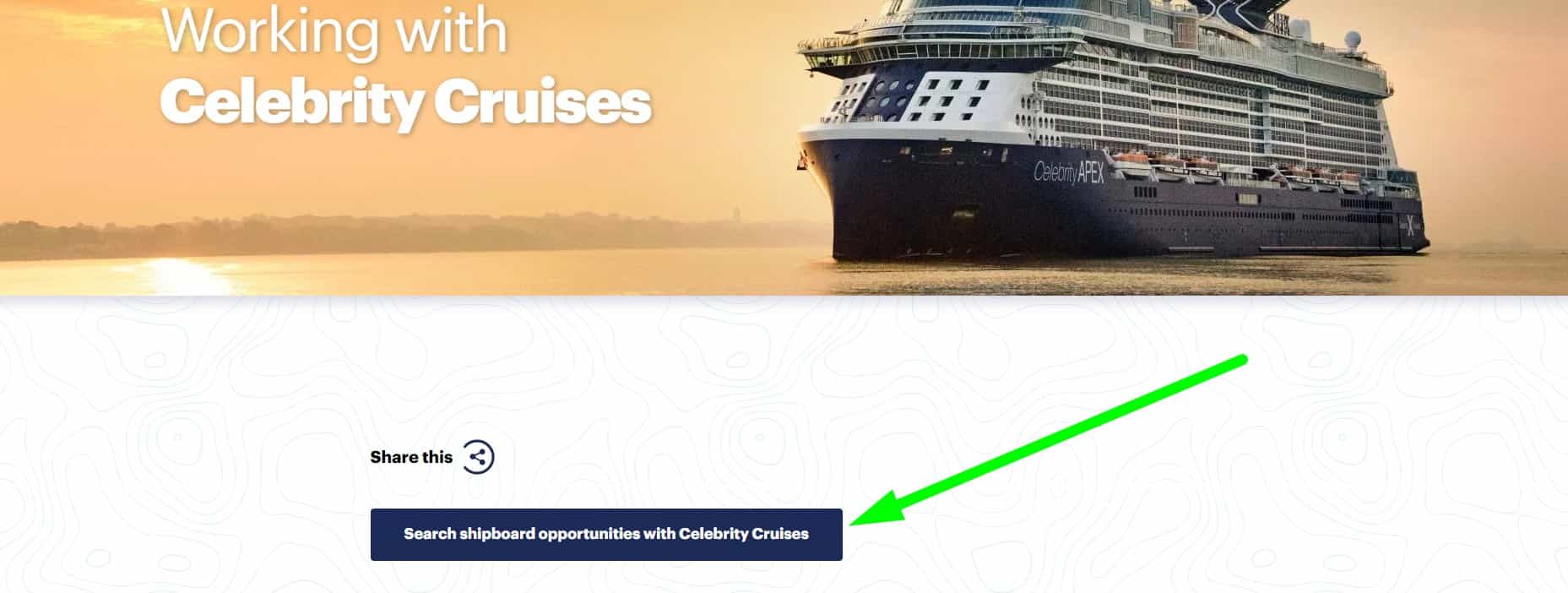 Celebrity Cruises Official Career Page