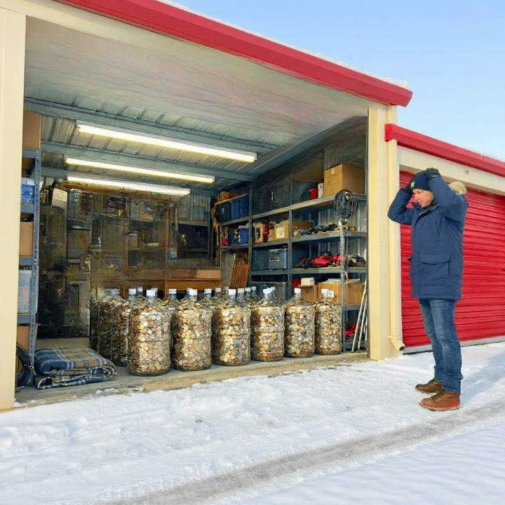 A Single Father’s Unexpected Find: How One Storage Unit Full of Coins Sparked a Fresh Start