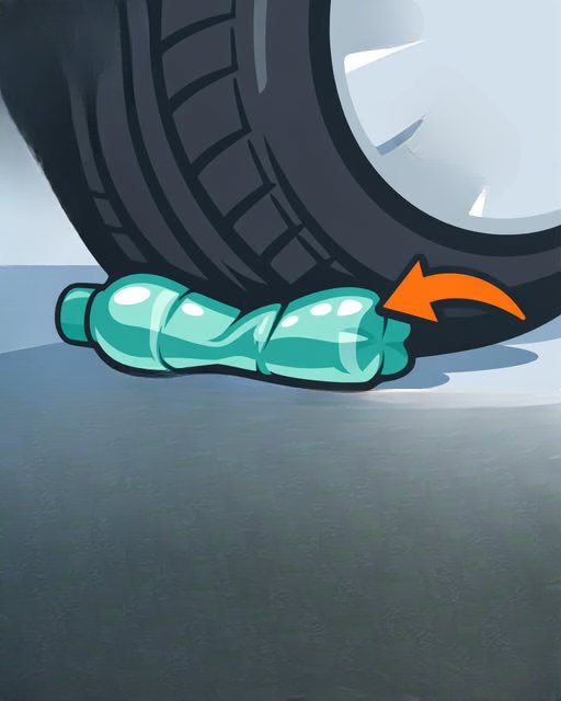 What It Could Mean If You Notice a Plastic Bottle Near Your Car Tire: Awareness, Safety, and Smart Prevention