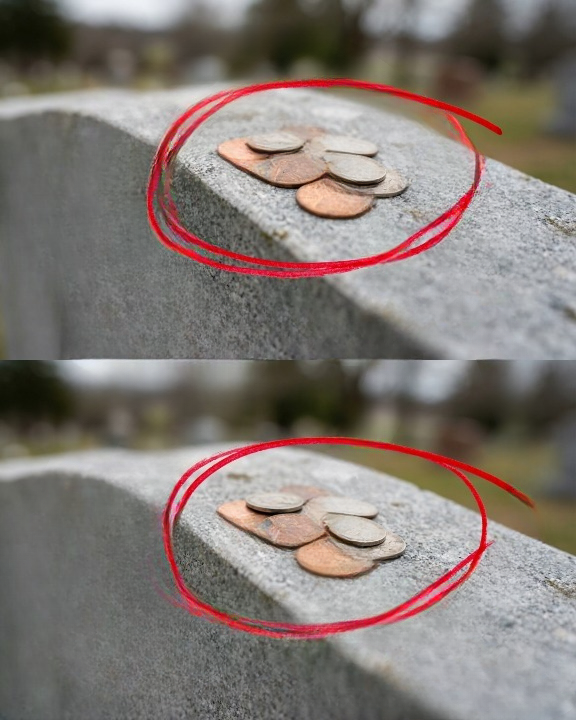 The Meaning Behind Coins on Gravestones: A Quiet Tradition of Remembrance and Respect