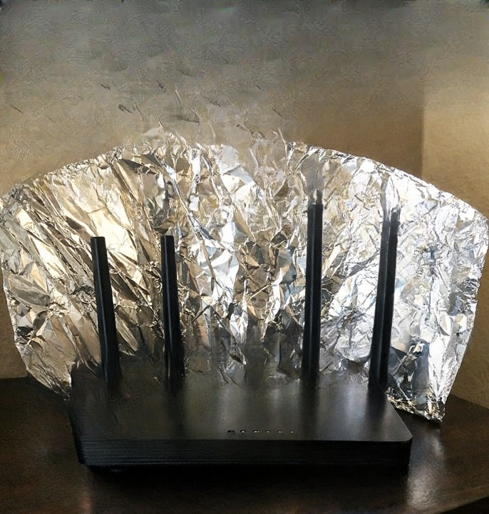 Why Some People Put Aluminum Foil Behind Their Wi-Fi Routers (And Whether It Actually Helps)