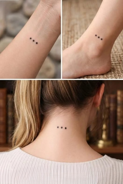 The Hidden Significance of the Three-Dot Tattoo: What Lies Beneath the Ink