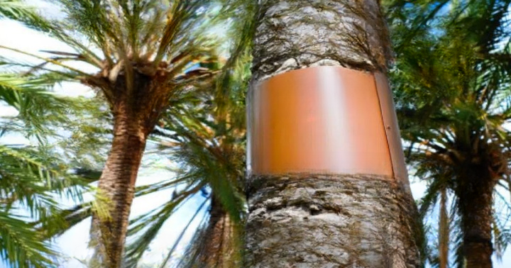 Why Some Trees Have Metal Wrapped Around Their Trunks