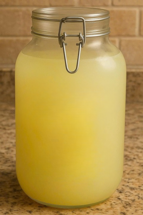 Natural Morning Wellness Drink: Warm Water with Apple Cider Vinegar, Ginger, and Lemon (Simple Daily Habit for Healthy Living)