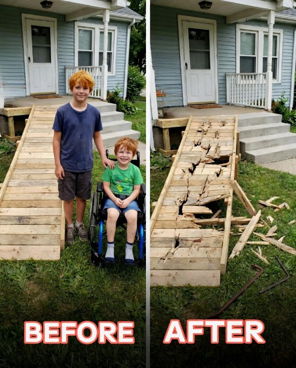 He Built a Ramp for a Neighbor’s Child—And What Happened Next Left the Entire Street in Awe