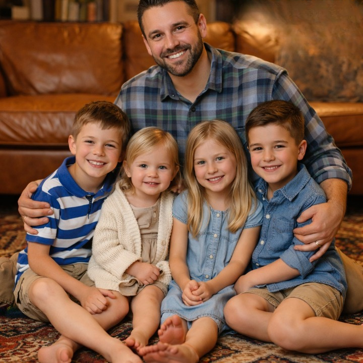 A Second Chance at Family: How One Man’s Grief Led Him to Save Four Siblings—and Discover a Life He Never Expected