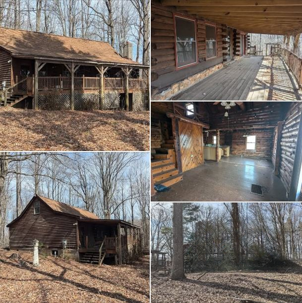 Rustic Log Cabin on 2 Acres in Pilot, Virginia – Renovation Opportunity with Long-Term Potential