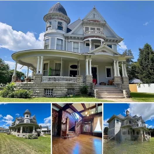 Rare Victorian Historic Home for Sale in Monmouth, Illinois – Own a True 19th Century Treasure