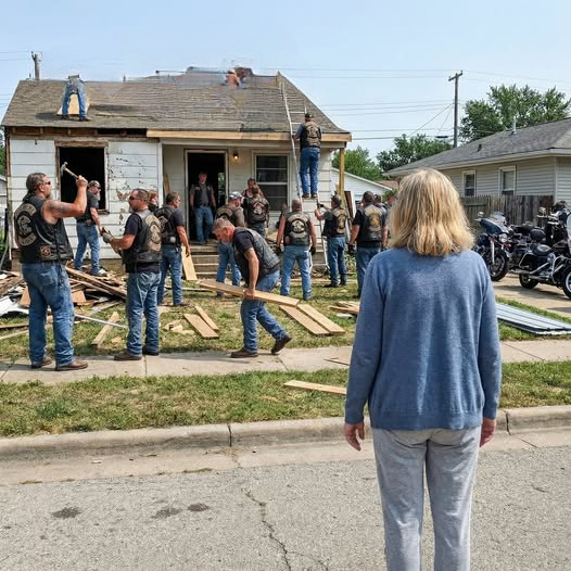 The Bikers Who Rebuilt a Widow’s Home in Three Days — and the Hidden Legacy Behind It