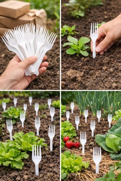 A Simple Garden Trick: How Everyday Items Can Help Protect Your Plants Naturally