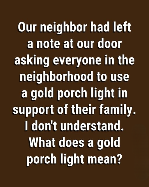 What a Gold Porch Light Represents: The Meaning Behind the Gentle Golden Glow
