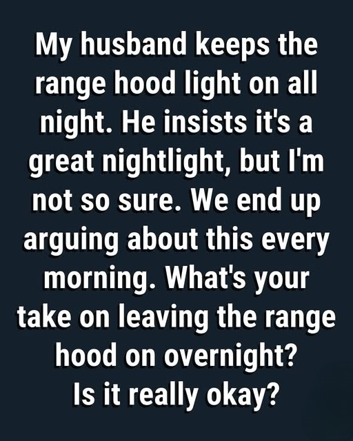 Should You Keep Your Kitchen Range Hood Lights On Overnight? A Practical Look at Safety, Energy Use, and Everyday Comfort