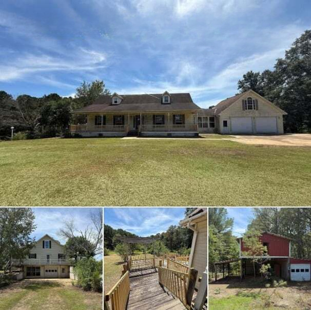 A Spacious 7-Acre Property Featuring a Seven-Bedroom Residence and Expansive Barn Facilities