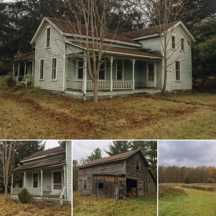 Discover the Potential: Spacious 5.9-Acre Property with a 4-Bedroom Home at an Incredible Value