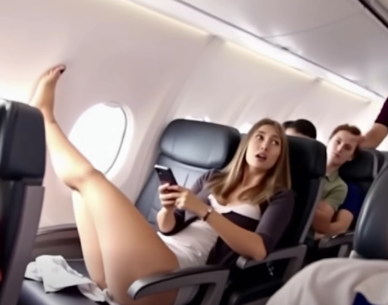 A Passenger Put Her Bare Feet on My Husband’s Seat—So I Gave Her a Lesson She Won’t Forget