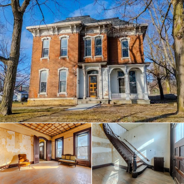 A Stunning Victorian Home in Wabash, Indiana: A Rare Restoration Opportunity Filled with History and Character