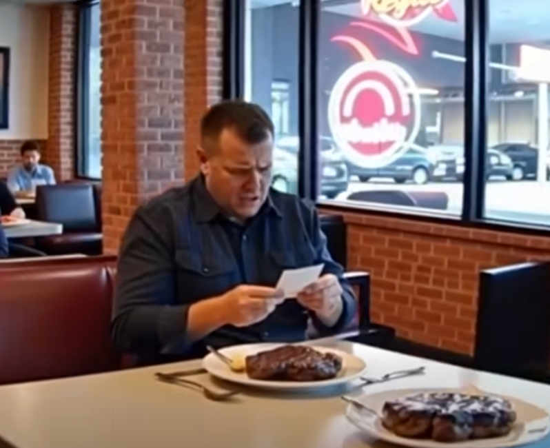 Undercover Owner Orders Steak—Waitress Slips Him a Note That Changes Everything