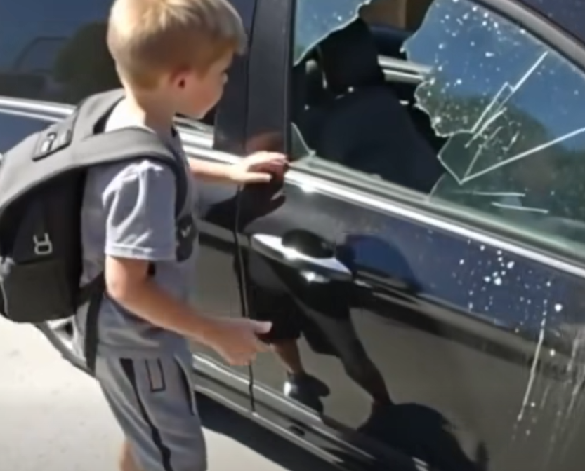 A 9-Year-Old Boy Broke the Rules to Save a Baby Trapped in a Hot Car—What Happened Next at School Changed Everything
