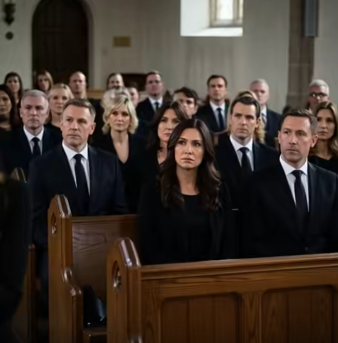 He Walked Into His Wife’s Funeral With Another Woman — But What Happened Next Changed Everything