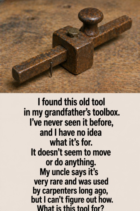 The Forgotten Wooden Instrument: Rediscovering a Carpenter’s Quiet Precision Tool