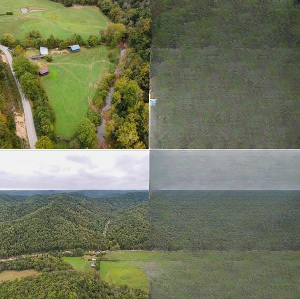 77+ Acre Multi-Use Land for Sale in Kentucky Featuring Creek, Barns, and Extensive Road Access