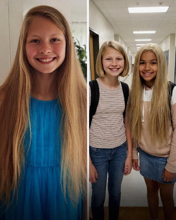My 12-Year-Old Daughter Cut Off Her Beautiful Hair for a Classmate Battling Illness — Then the School Principal Called Me in Panic and Said, “You Need to Come Here Right Now”