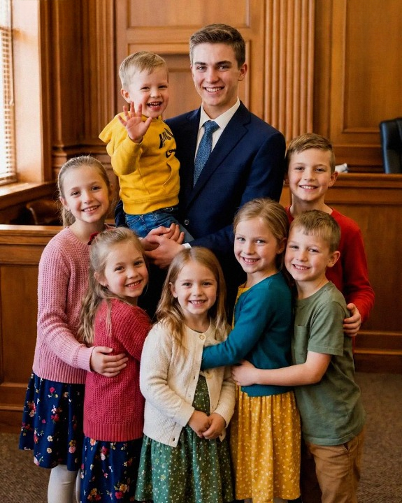 I Was Only 18 When I Took Custody of My Seven Younger Siblings So They Wouldn’t Be Separated — But Three Years Later, My Little Brother Found a Photograph That Changed Everything We Thought We Knew About Our Parents