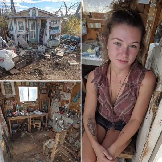 After Losing Everything, She Built a New Life From a Broken Shed — A Story of Strength, Creativity, and Quiet Determination