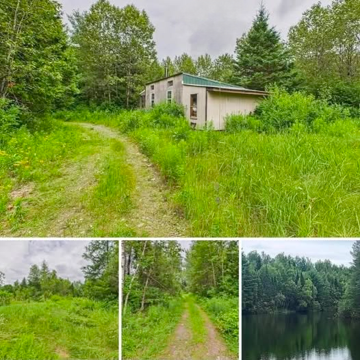 Secluded Off-Grid Cabin on 24 Acres — A Northern Maine Retreat Surrounded by Nature