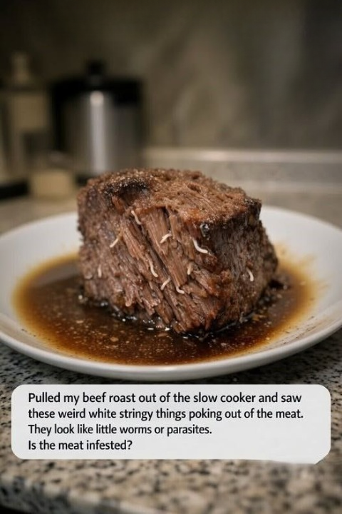 Those White Stringy Strands in Your Roast — What They Really Are and Why They’re Normal