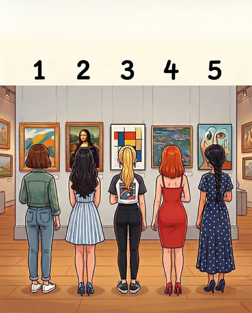 Which Woman Catches Your Attention First? Your Choice May Reveal Interesting Traits About Your Personality