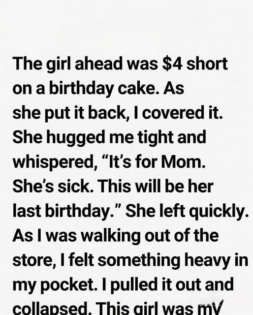 A Little Girl Couldn’t Afford a Birthday Cake at the Grocery Store — Then a Stranger Learned the Emotional Reason Behind It
