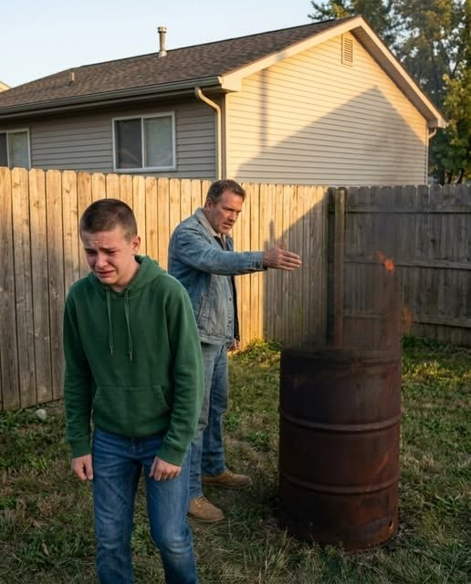 He Burned Everything His Son Owned to “Teach Him a Lesson” — Six Years Later, One Photograph in a Mailbox Changed Their Lives Forever