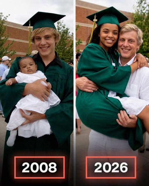 My Dad Raised Me Alone After I Was Left in a Bicycle Basket as a Baby — Then 18 Years Later, My Mother Appeared at My Graduation and Revealed a Secret I Never Expected