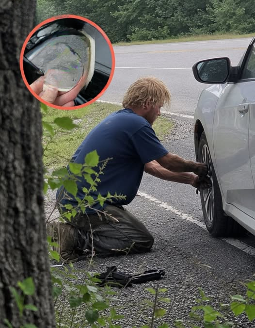 A Stranger Helped Me Fix a Tire on the Same Highway Where My Son Vanished 20 Years Ago — Then He Left Something in My Car That Changed Everything