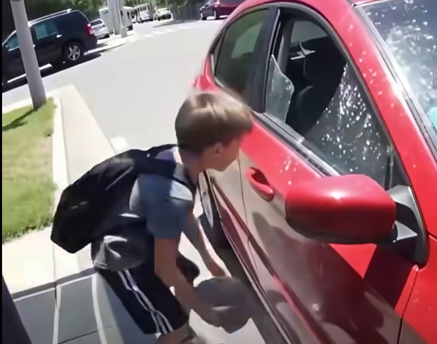 A 9-Year-Old Boy Was Late to School After Helping a Baby Locked Inside a Hot Car — What Happened Next Left the Entire School Silent