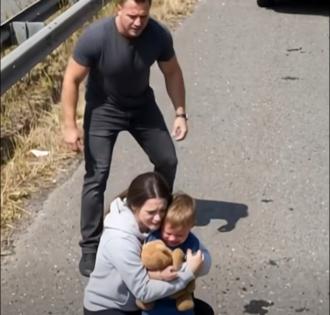 Ten Minutes Into Our Family Road Trip, My Husband Suddenly Pulled Over and Forced Me and Our Son Out of the Car — What I Realized Seconds Later Changed Everything