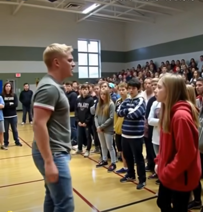 The School’s Most Feared Student Humiliated a Quiet Girl in Front of Hundreds — But Nobody Knew the Truth About Who She Really Was