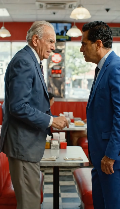 The Waitress Gave a Free Meal to a Lonely Man Everyone Ignored — Moments Later, He Revealed a Secret That Left the Entire Diner in Shock