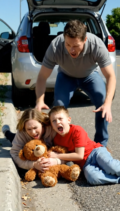 Ten Minutes Into Our Family Road Trip, My Husband Suddenly Forced Me and Our Son Out of the Car — Then I Realized the Truth He Had Been Hiding