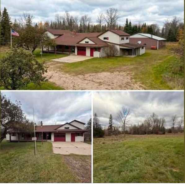Spacious 31-Acre Property with 4 Bedrooms, 5 Bathrooms, Pond & Pole Barn – A Unique Opportunity