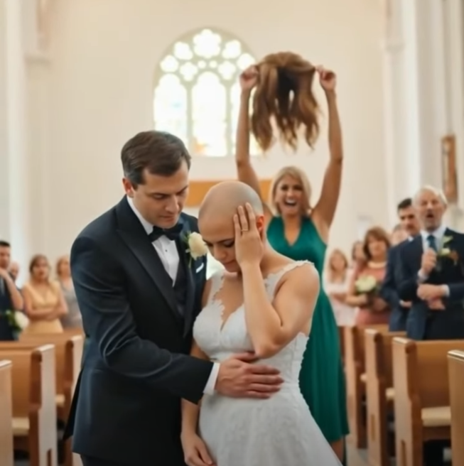 During the Wedding, My Mother-in-Law Pulled Off My Wig in Front of Everyone — But What Happened Next Changed the Entire Room