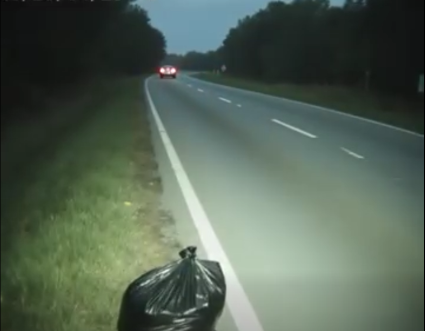 A Driver Pulled Over After Seeing a Garbage Bag Thrown From a Moving Car — What He Found Inside Changed Him Forever