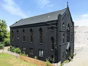 Historic Gothic Revival Church Converted Into a Stunning Luxury Home in Cincinnati’s West End