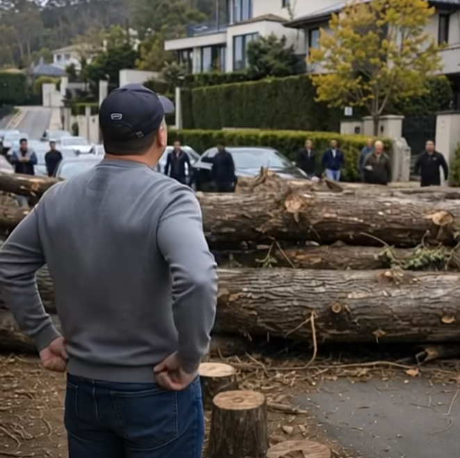 They Cut Down My Trees for a Better “View” — But They Forgot the Only Road to Their Neighborhood Runs Through My Property