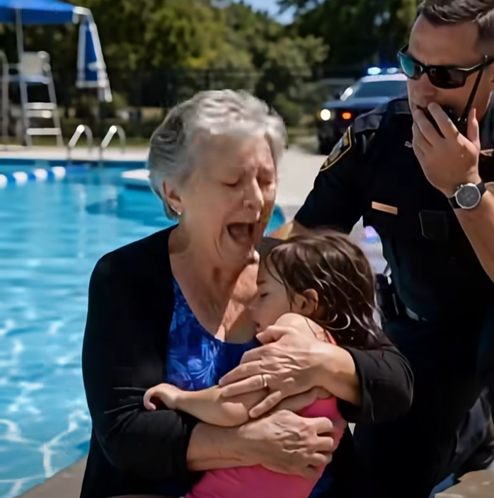 During a Family Pool Party, My Granddaughter Refused to Wear Her Swimsuit — Then She Followed Me Into the Bathroom and Whispered a Secret That Changed Everything