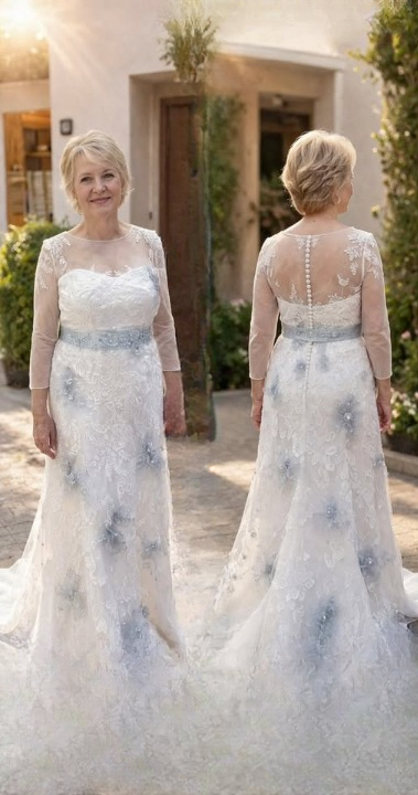 Finding Love Again Later in Life: Why I Chose to Wear a Wedding Dress at 72 Despite the Doubts Around Me