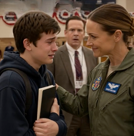 “Your Mom Flies Fighter Jets?” My Son’s Teacher Laughed When He Said His Mother Was a Fighter Pilot