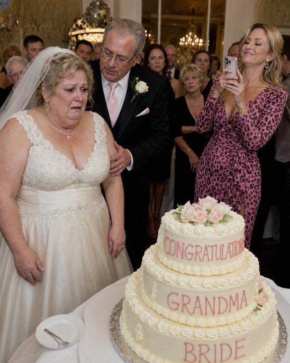 My Younger Sister Sent an Unwanted Cake to My Wedding at 56 — What My Husband Revealed Next Left Everyone Speechless