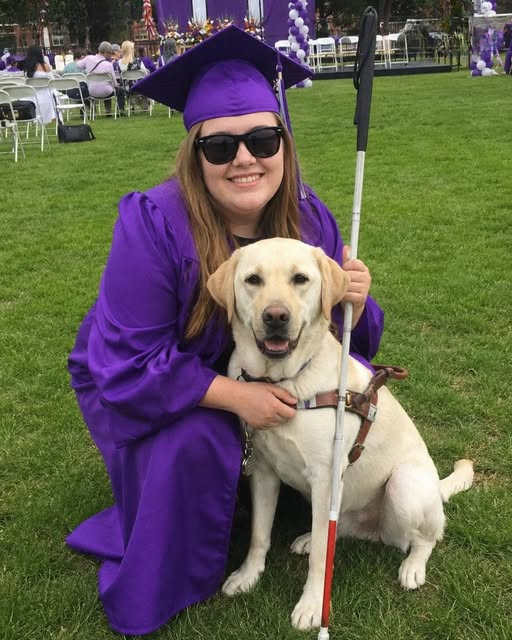 My Daughter’s Guide Dog Suddenly Ran Across the Graduation Grounds and Refused to Leave a Stranger’s Side — What Happened Next Changed Our Lives Forever